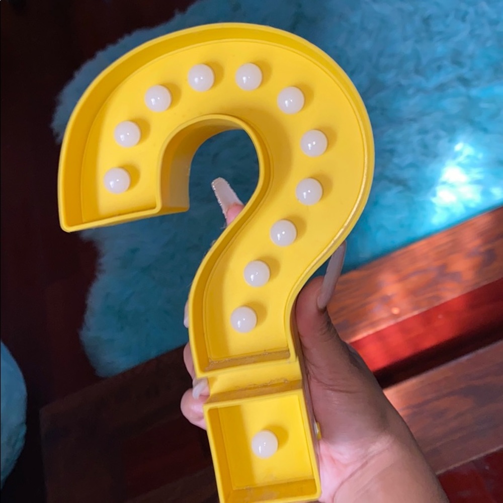 Question mark light